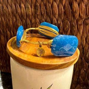 Used Bourbon and Boweties blue bracelet